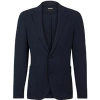 Hellblaue Einreiher Jacke Hugo Boss