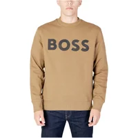 Herren Braun Print Sweatshirt Hugo Boss