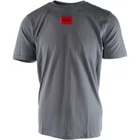 Herren Graues T-Shirt 100% Baumwolle Hugo Boss