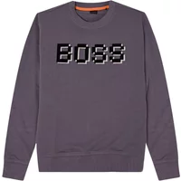 Herren Mittel Lila Sweatshirt Hugo Boss