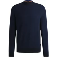 Herren Orange Strickpullover Hugo Boss