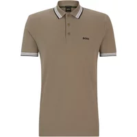 Herren Paddy Polo Beige Boss