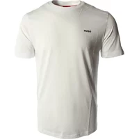 Herren Weißes Baumwoll-T-Shirt Dero222 Hugo Boss