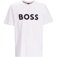 Herren Weißes T-Shirt Hugo Boss Tiburt Modell 50495742 Hugo Boss