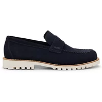 Herren Wildleder Loafers Boss