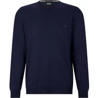 Herren Wollpullover Botto-L 50476364 Blau Hugo Boss