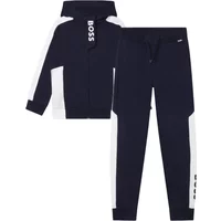 Junior Schwarzes Sportset J28100 Boss