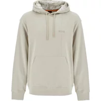 Kapuzenpullover mit Logo-Stickerei Boss