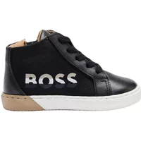 Kinder High-Top Schwarze Schuhe Hugo Boss