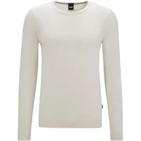 Klassischer Crew Neck Wollpullover Hugo Boss