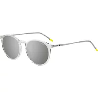 Kristallruthenium/Grau Silberne Sonnenbrille