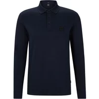 Langarm Jersey Polo Shirt Boss