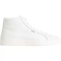 Leder Sneakers mit Synthetiksohle Hugo Boss