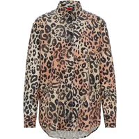 Leopard Print Boyfriend Shirt Hugo Boss