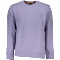 Lila Crew Neck Logo Pullover Hugo Boss