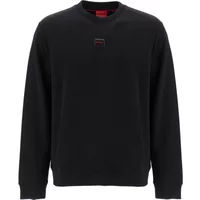 Logo Crewneck Sweatshirt aus Baumwolljersey Hugo Boss