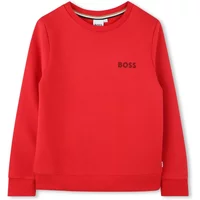 Logo Sweatshirt Klassisch Bequem Baumwolle Polyester Hugo Boss