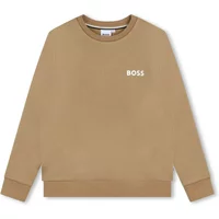 Logo Sweatshirt Klassisch Bequem Baumwolle Polyester Hugo Boss