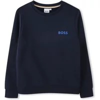 Logo Sweatshirt Klassisch Bequem Weiche Baumwolle Hugo Boss