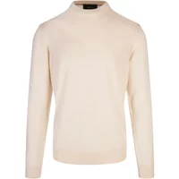 Luxuriöser Weißer Pullover Straight Fit Hugo Boss