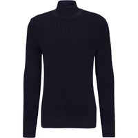 Luxus Strickpullover mit hohem Kragen Hugo Boss