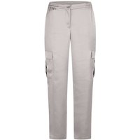 MARC AUREL Cargohose aus Stretch-Satin