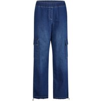 MARC AUREL Cargohose aus leichtem Blue Denim