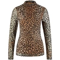 MARC AUREL Langarmshirt mit Leopardenprint