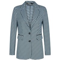 MARC AUREL Longblazer aus grafischem Jacquard