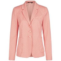 MARC AUREL Longblazer aus grafischem Jacquard