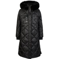 MARC AUREL Outdoorjacke Mantel im Parka-Look black