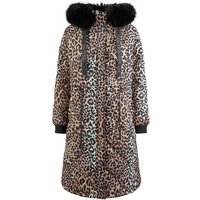 MARC AUREL Outdoorjacke im Leoparden-Print