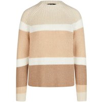 MARC AUREL Strickpullover Strick-(Oberteile) sand varied