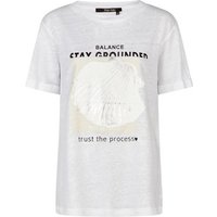 MARC AUREL T-Shirt mit sommerlichem Print