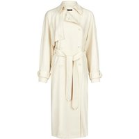 MARC AUREL Trenchcoat aus feinem Viskose-Twill