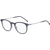 Matte Blue Ruthenium Brille Boss