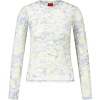 Mesh Blumen Top Diralina Hugo Boss