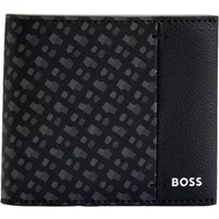 Monogramm-Panel-Geldbörse mit Logodetails Hugo Boss