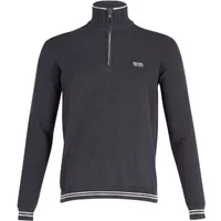 Navy Blauer Reißverschluss Pullover - Regular Fit Hugo Boss