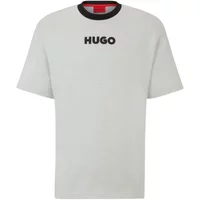 Pastellgrünes T-Shirt Daktai Stil Hugo Boss