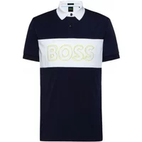 Polo-Shirt mit Regular Fit aus Baumwollmischung Hugo Boss