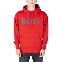 Roter Kapuzenpullover Herbst/Winter Herren Boss