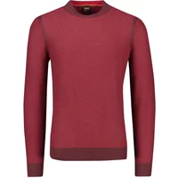 Roter Merinowollpullover Hugo Boss