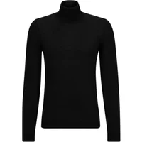 Schlanker Wollrollkragenpullover Hugo Boss