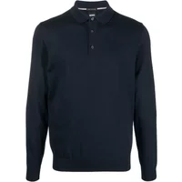 Schlankes Woll-Polo-Shirt Hugo Boss