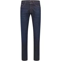 Schmale Passform Dunkelblaue Herren-Jeans Hugo Boss