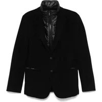 Schwarze Cordjacke mit Schichten Hugo Boss