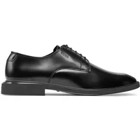 Schwarze Derby-Schuhe mit Quasten Hugo Boss