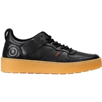 Schwarze Evan Tennis Sneakers Logo Hugo Boss