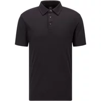 Schwarze Jersey Polo Shirts Hugo Boss